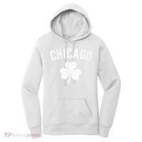 Chicago, St Patrick's day - Patty's day shamrock tee Women's Hoodie thumb 0