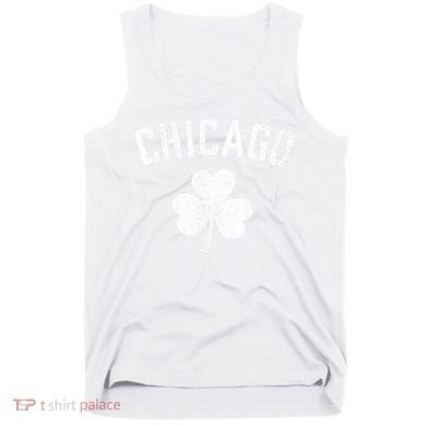 Chicago, St Patrick's day - Patty's day shamrock tee Tank Top