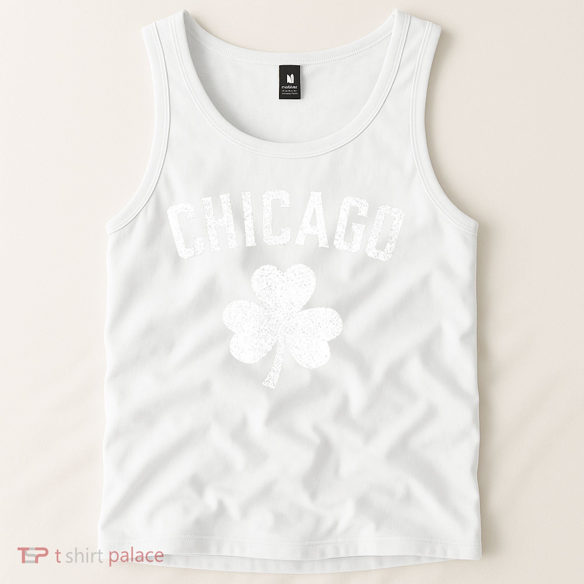 Chicago, St Patrick's day - Patty's day shamrock tee Tank Top