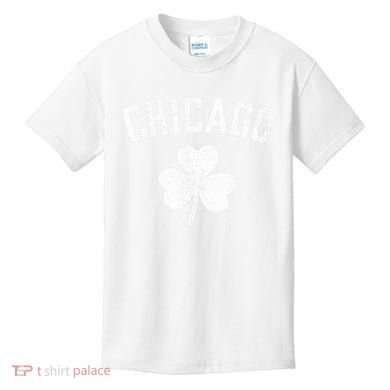 Chicago, St Patrick's day - Patty's day shamrock tee Kids T-Shirt