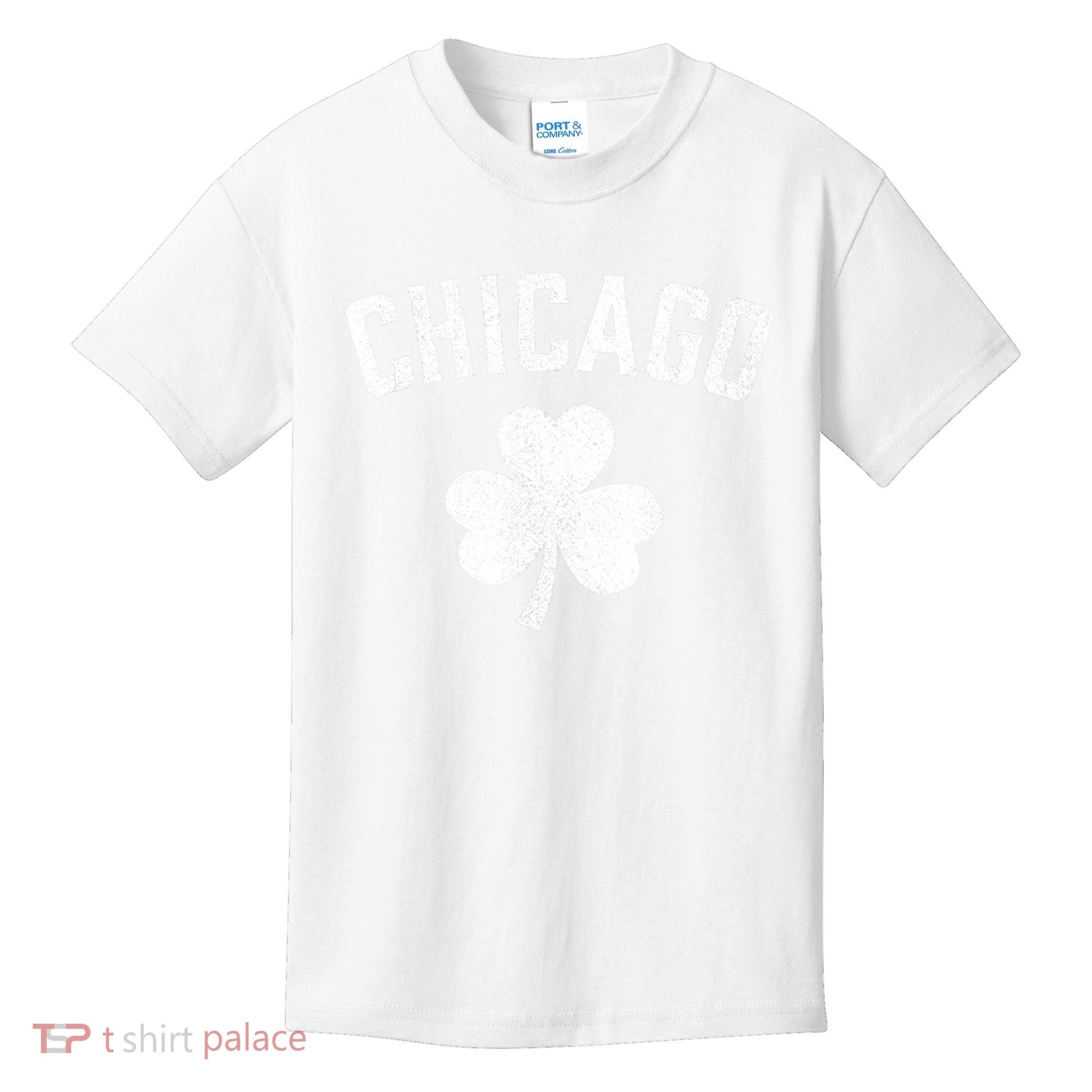 Chicago, St Patrick's day - Patty's day shamrock tee Kids T-Shirt