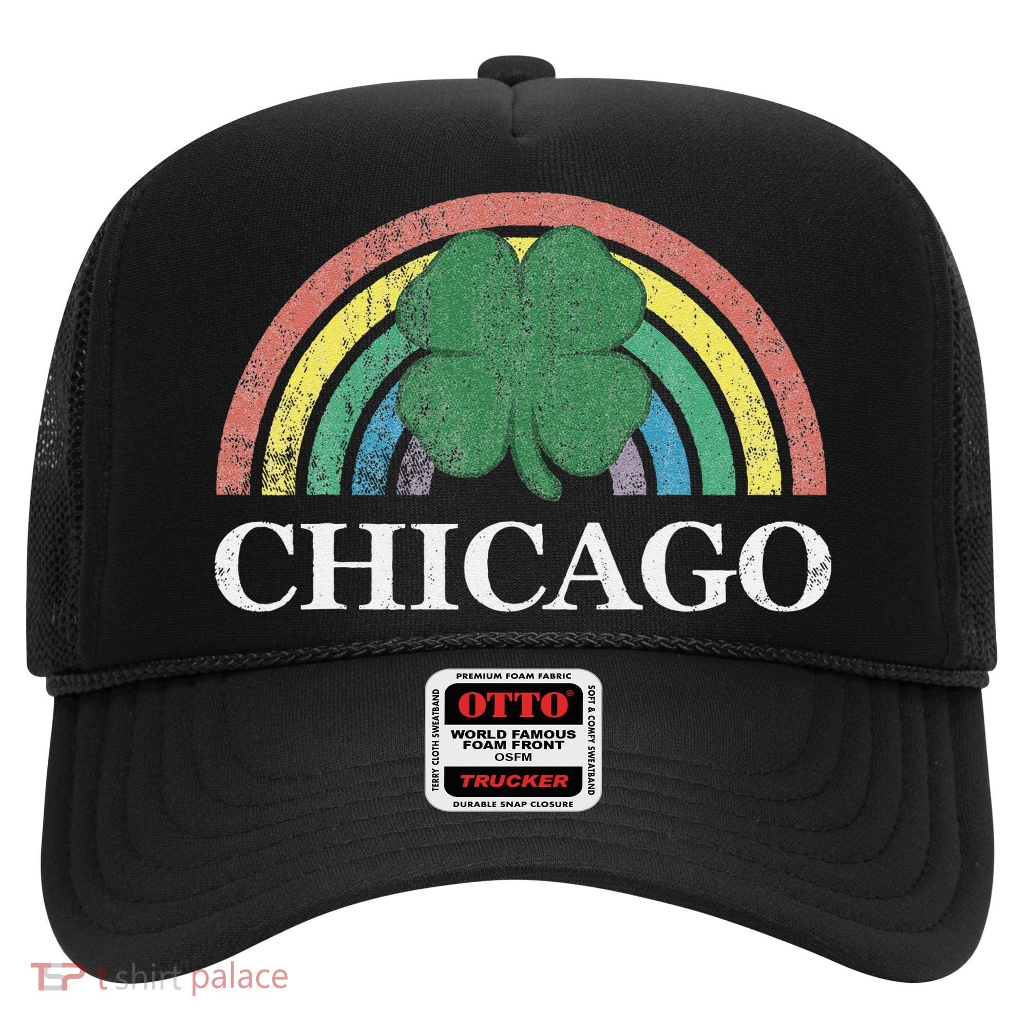 Chicago St. Patrick's Day Shamrock Rainbow Saint Paddy's Hat