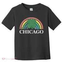 Chicago St. Patrick's Day Shamrock Rainbow Saint Paddy's Toddler T-Shirt thumb 0