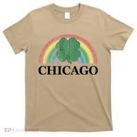 Chicago St. Patrick's Day Shamrock Rainbow Saint Paddy's T-Shirt thumb 0