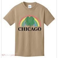 Chicago St. Patrick's Day Shamrock Rainbow Saint Paddy's Kids T-Shirt thumb 0