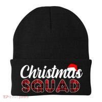 Christmas Squad Plaid Santa Beanie thumb 0
