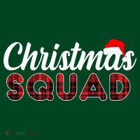 Christmas Squad Plaid Santa Coaster thumb 2