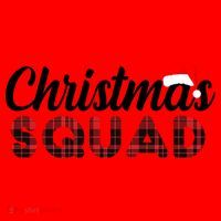 Christmas Squad Plaid Santa Santa Hat thumb 1
