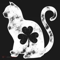Cat St Patricks Cattys Catricks Day Girl Women Shamrock Women's Hoodie thumb 2