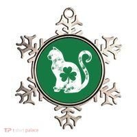 Cat St Patricks Cattys Catricks Day Girl Women Shamrock Ornament thumb 0