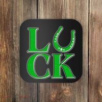 Cool St Patrick's Day Luck Lucky Horseshoe Coaster thumb 0