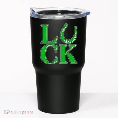 Cool St Patrick's Day Luck Lucky Horseshoe Tumbler
