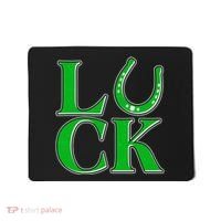 Cool St Patrick's Day Luck Lucky Horseshoe Mousepad thumb 0