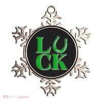 Cool St Patrick's Day Luck Lucky Horseshoe Ornament thumb 0