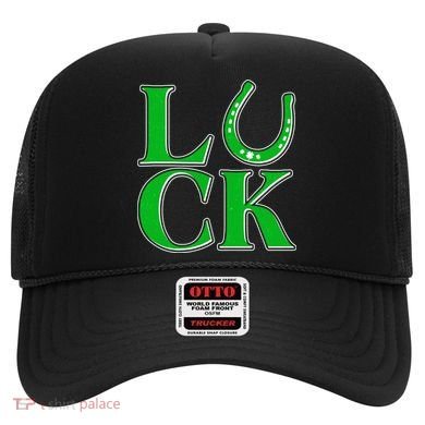 Cool St Patrick's Day Luck Lucky Horseshoe Hat