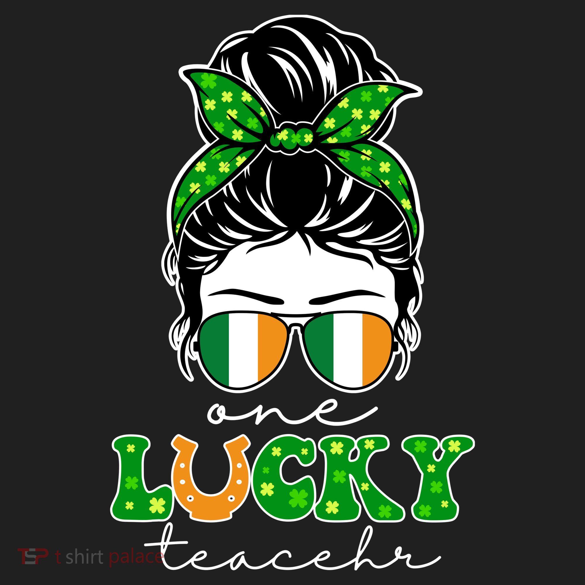 Cute St Patricks Day One Lucky Teacher Beanie
