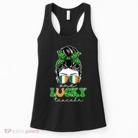 Cute St Patricks Day One Lucky Teacher Women's Tank Top thumb 0