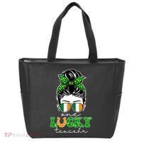 Cute St Patricks Day One Lucky Teacher Tote Bag thumb 0