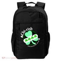ChiRish St. Patrick's Day Chicago Irish Clover Backpack thumb 0