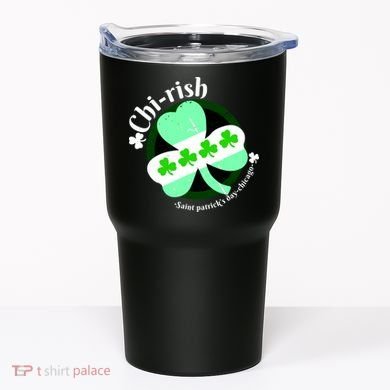 ChiRish St. Patrick's Day Chicago Irish Clover Tumbler