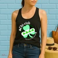 ChiRish St. Patrick's Day Chicago Irish Clover Women's Tank Top thumb 2