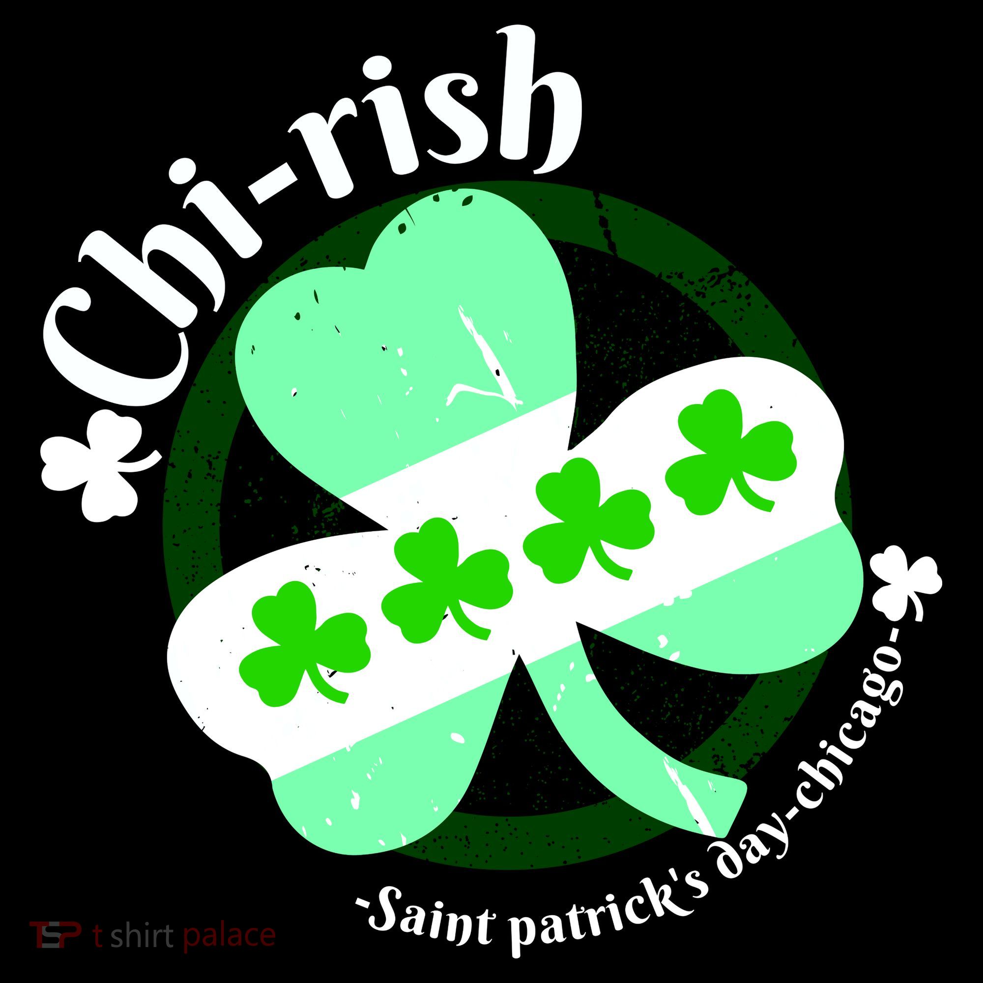 ChiRish St. Patrick's Day Chicago Irish Clover Women's Tank Top