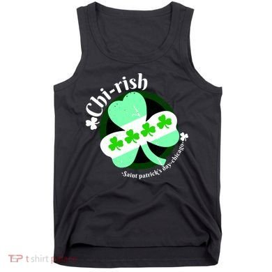 ChiRish St. Patrick's Day Chicago Irish Clover Tank Top