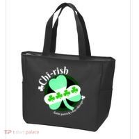 ChiRish St. Patrick's Day Chicago Irish Clover Tote Bag thumb 3