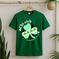 ChiRish St. Patrick's Day Chicago Irish Clover T-Shirt thumb 2