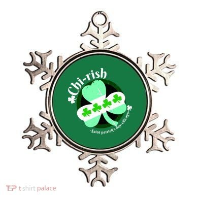 ChiRish St. Patrick's Day Chicago Irish Clover Ornament