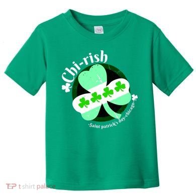 ChiRish St. Patrick's Day Chicago Irish Clover Toddler T-Shirt