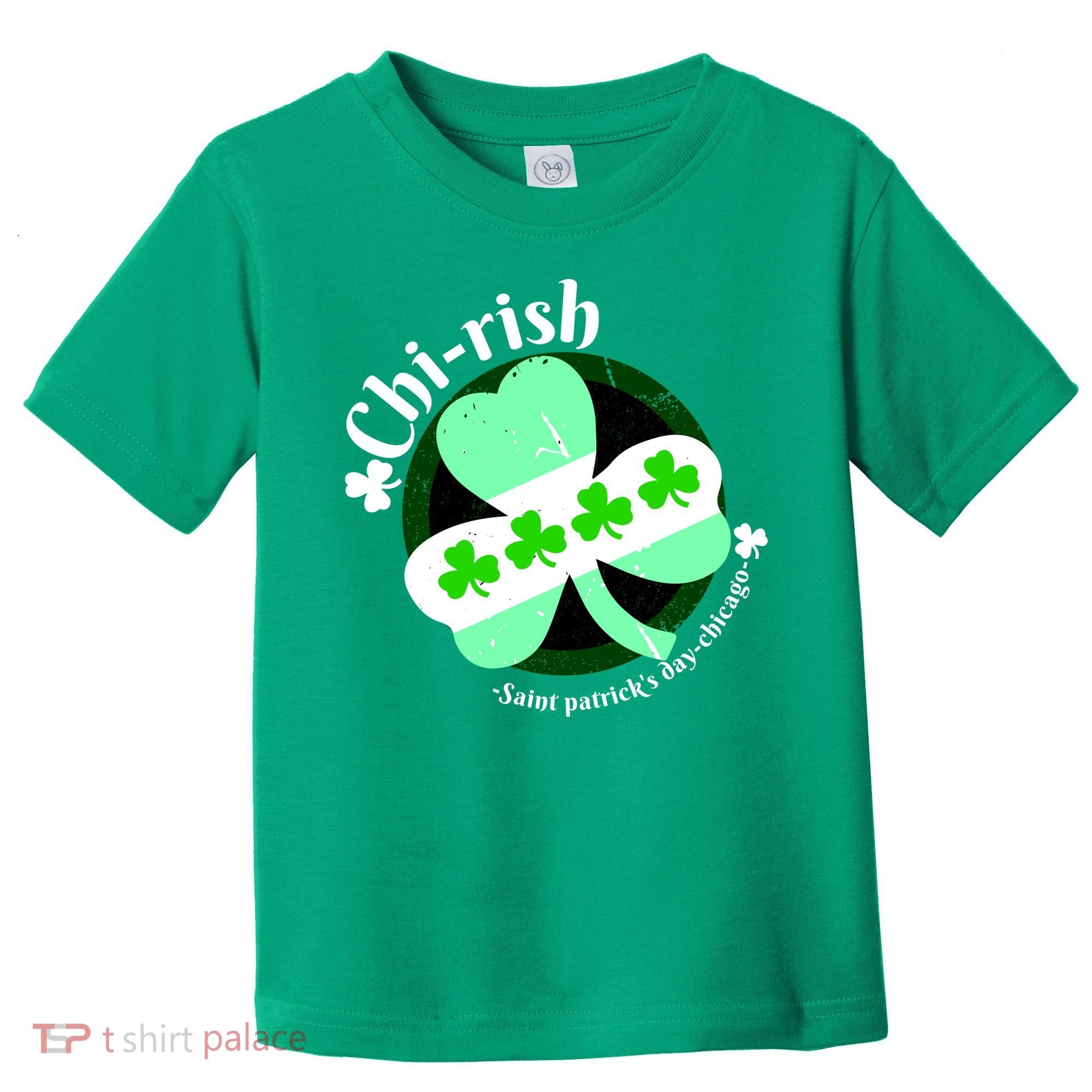 ChiRish St. Patrick's Day Chicago Irish Clover Toddler T-Shirt