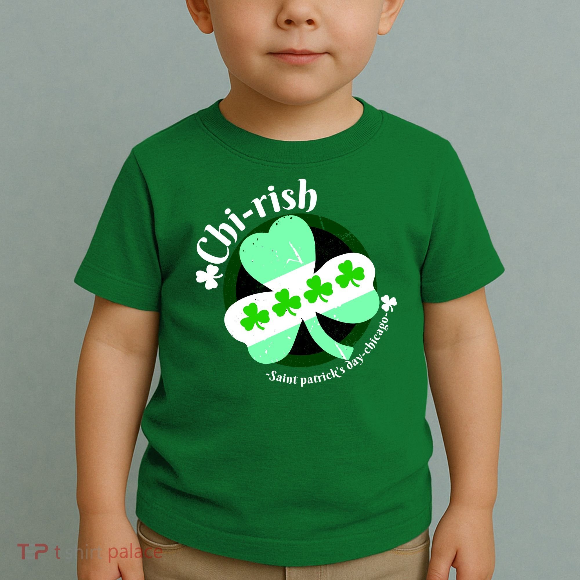 ChiRish St. Patrick's Day Chicago Irish Clover Toddler T-Shirt