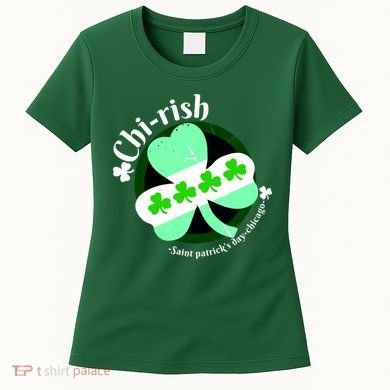 ChiRish St. Patrick's Day Chicago Irish Clover Women's T-Shirt