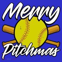 Christmas Softball Player Santa Claus Xmas Day Sport Cute Gift Coaster thumb 2