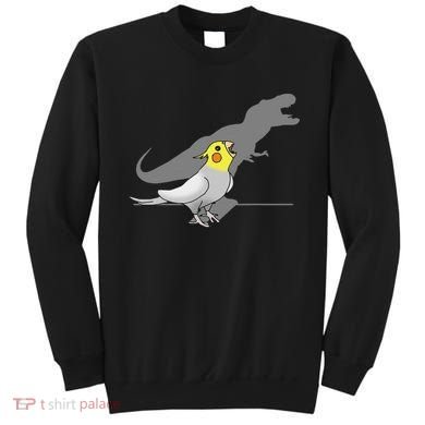 Cute Screaming Parrot Funny T Rex Cockatiel Sweatshirt