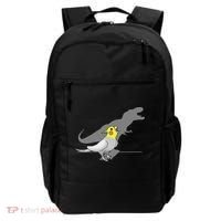 Cute Screaming Parrot Funny T Rex Cockatiel Backpack thumb 0