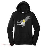 Cute Screaming Parrot Funny T Rex Cockatiel Women's Hoodie thumb 0