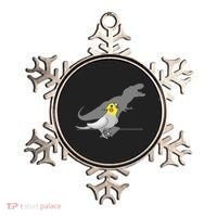 Cute Screaming Parrot Funny T Rex Cockatiel Ornament thumb 0