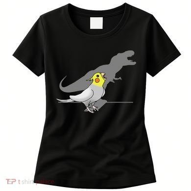 Cute Screaming Parrot Funny T Rex Cockatiel Women's T-Shirt