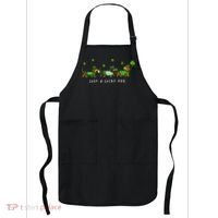 Cute St Patrick's Day Just A Lucky Dog Dachshunds Apron thumb 0