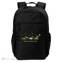 Cute St Patrick's Day Just A Lucky Dog Dachshunds Backpack thumb 0