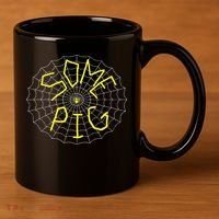 Charlotte's Some Pig Spider Web  11oz C Handle Ceramic Mug thumb 3