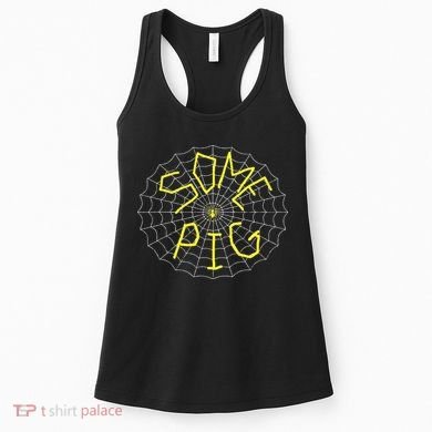 Charlotte's Some Pig Spider Web  Women's Tank Top