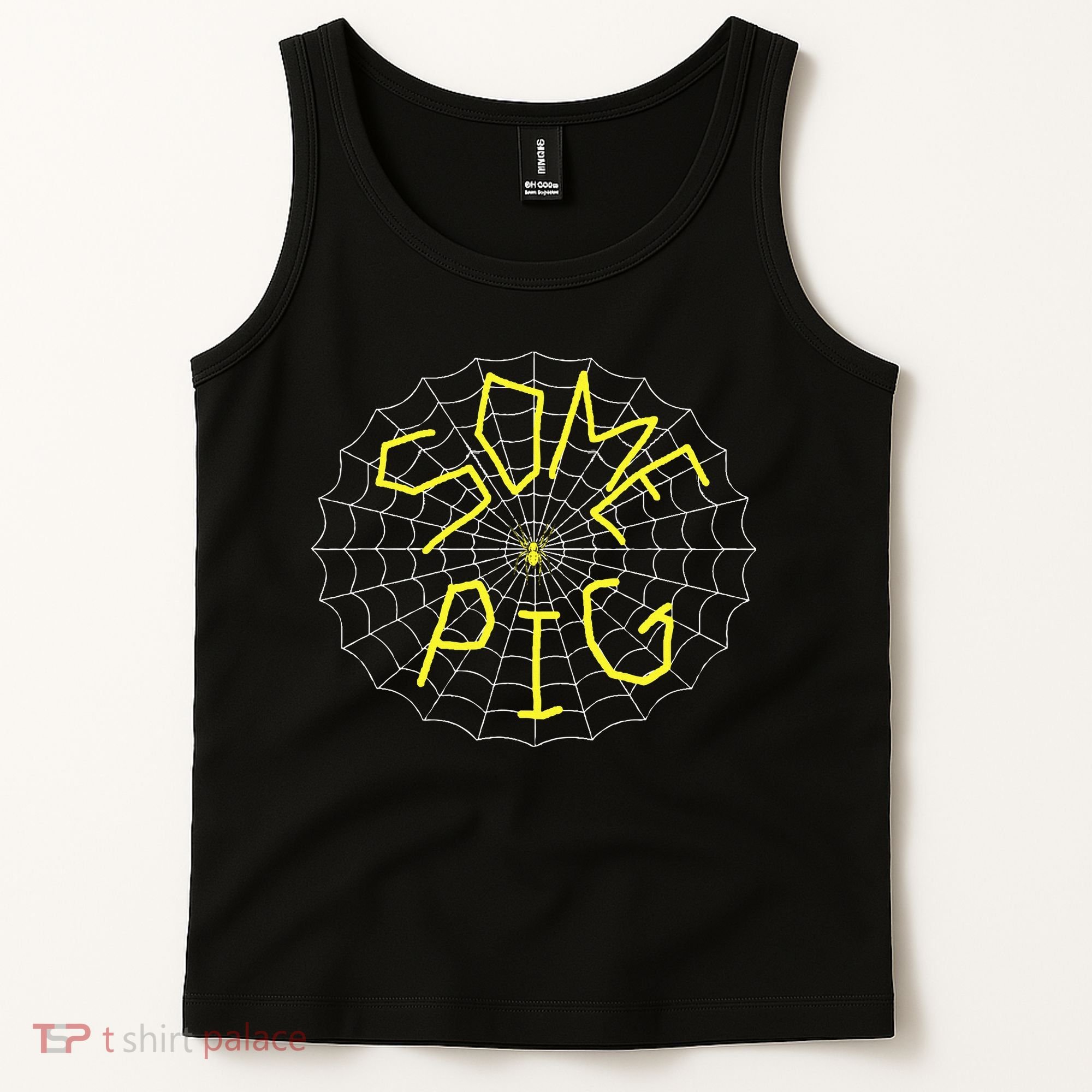Charlotte's Some Pig Spider Web  Tank Top