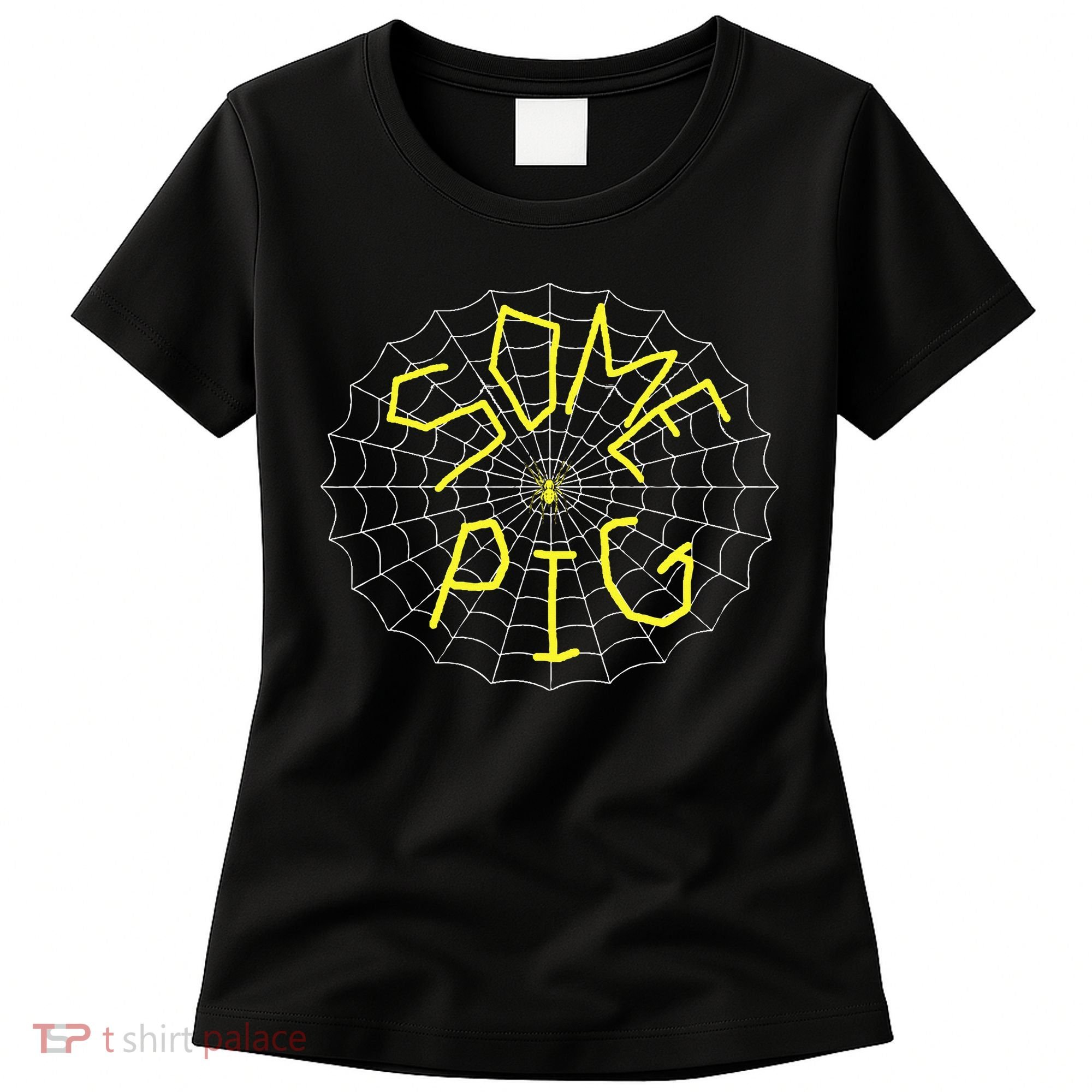 Charlotte's Some Pig Spider Web  Women's T-Shirt