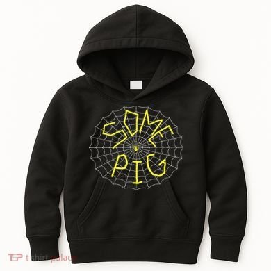 Charlotte's Some Pig Spider Web  Kids Hoodie