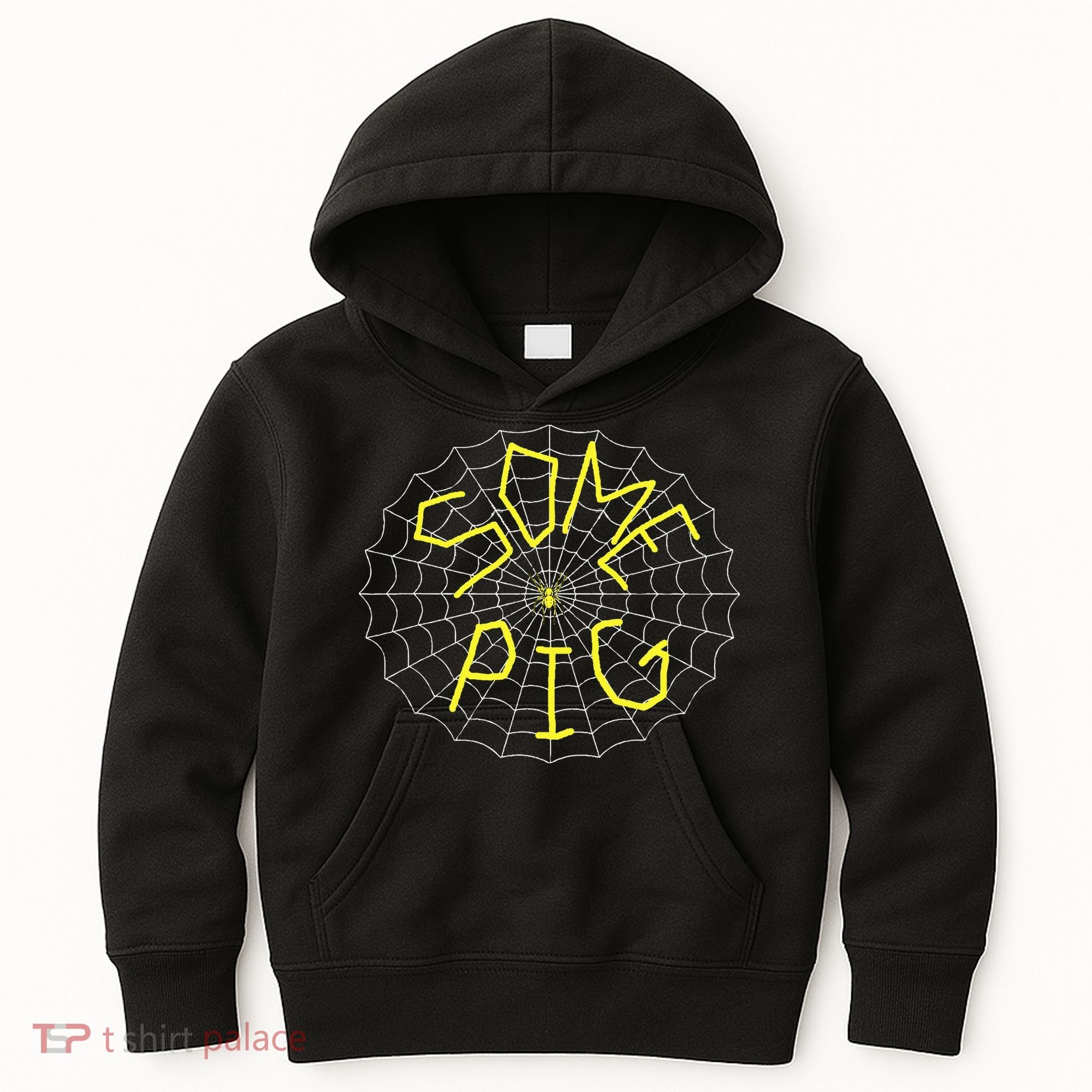 Charlotte's Some Pig Spider Web  Kids Hoodie