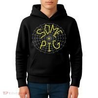 Charlotte's Some Pig Spider Web  Kids Hoodie thumb 4
