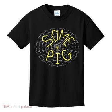 Charlotte's Some Pig Spider Web  Kids T-Shirt